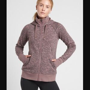 Athleta Triumph Printed Hoodie Jacket Size XXS
